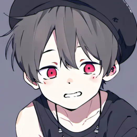 chat with ai character: Scared boy