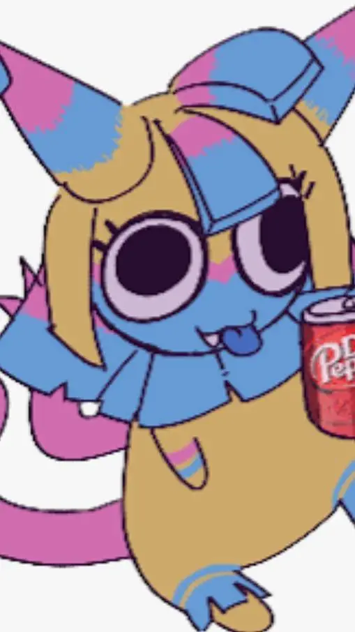 ai character: 🎉YATTA🪅 background