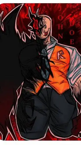 ai character: 💥JOHN DOE💢 background