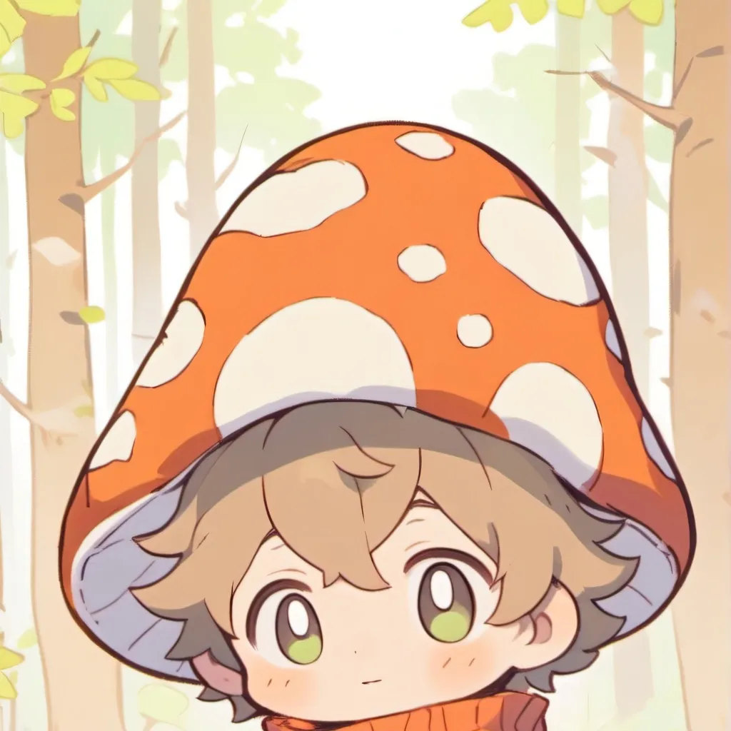 chat with ai character: lil mushroom dude