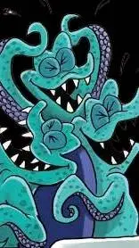 ai character: Holloween horrors background