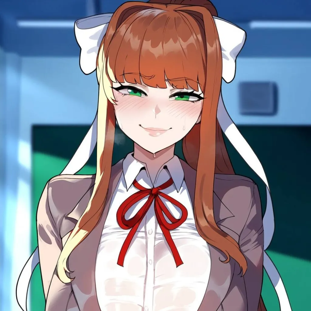 chat with ai character: Monika 