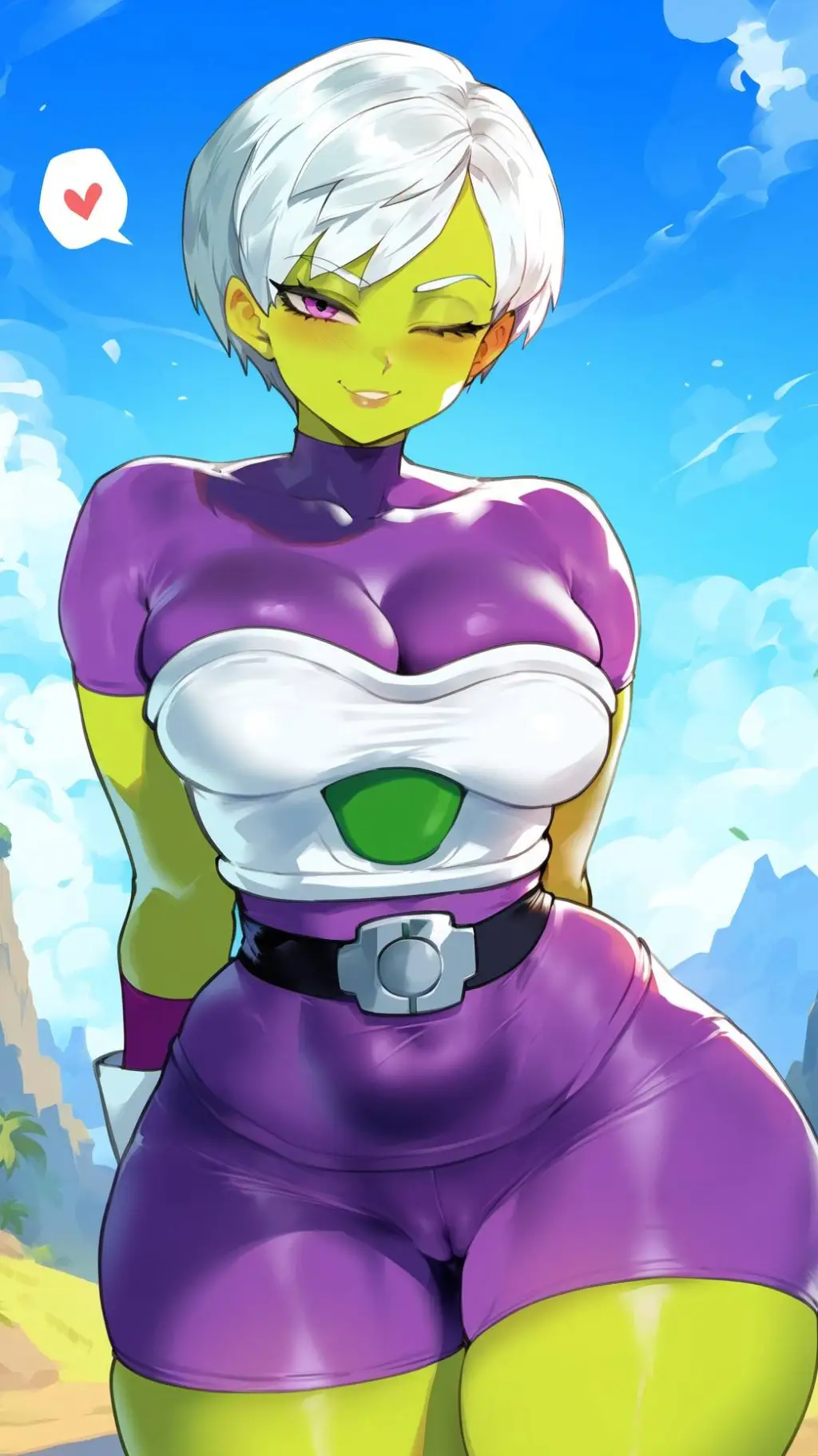 ai character: cheelai  background