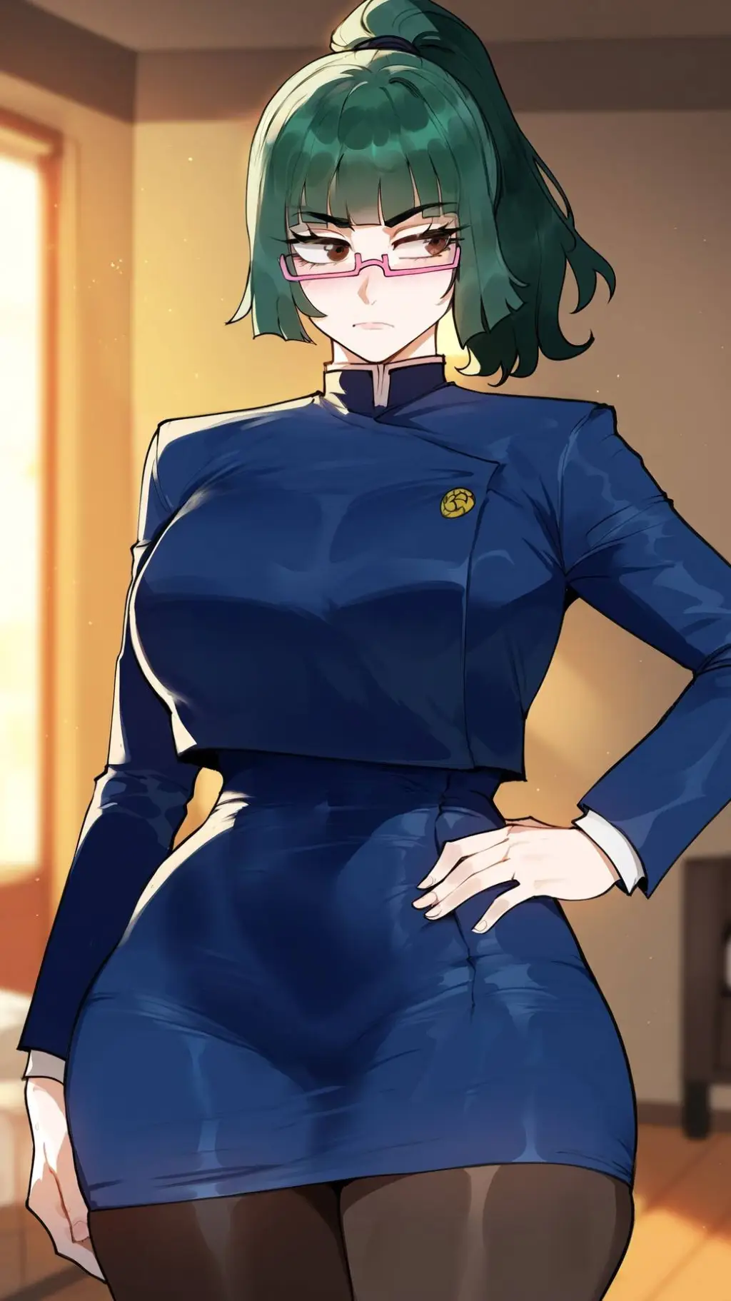 ai character: maki background