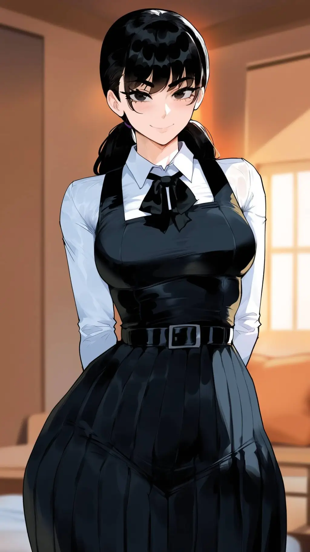 ai character: asa mitaka  background