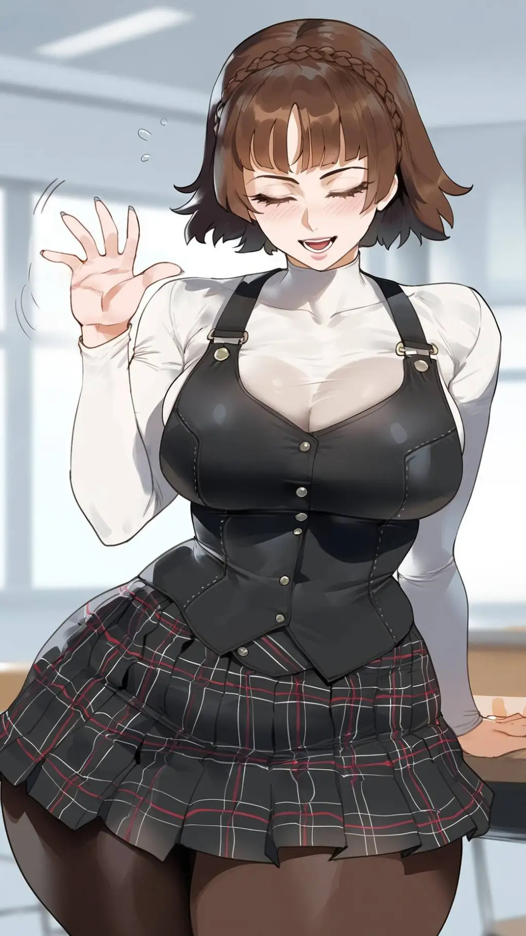 ai character: makoto nijima background