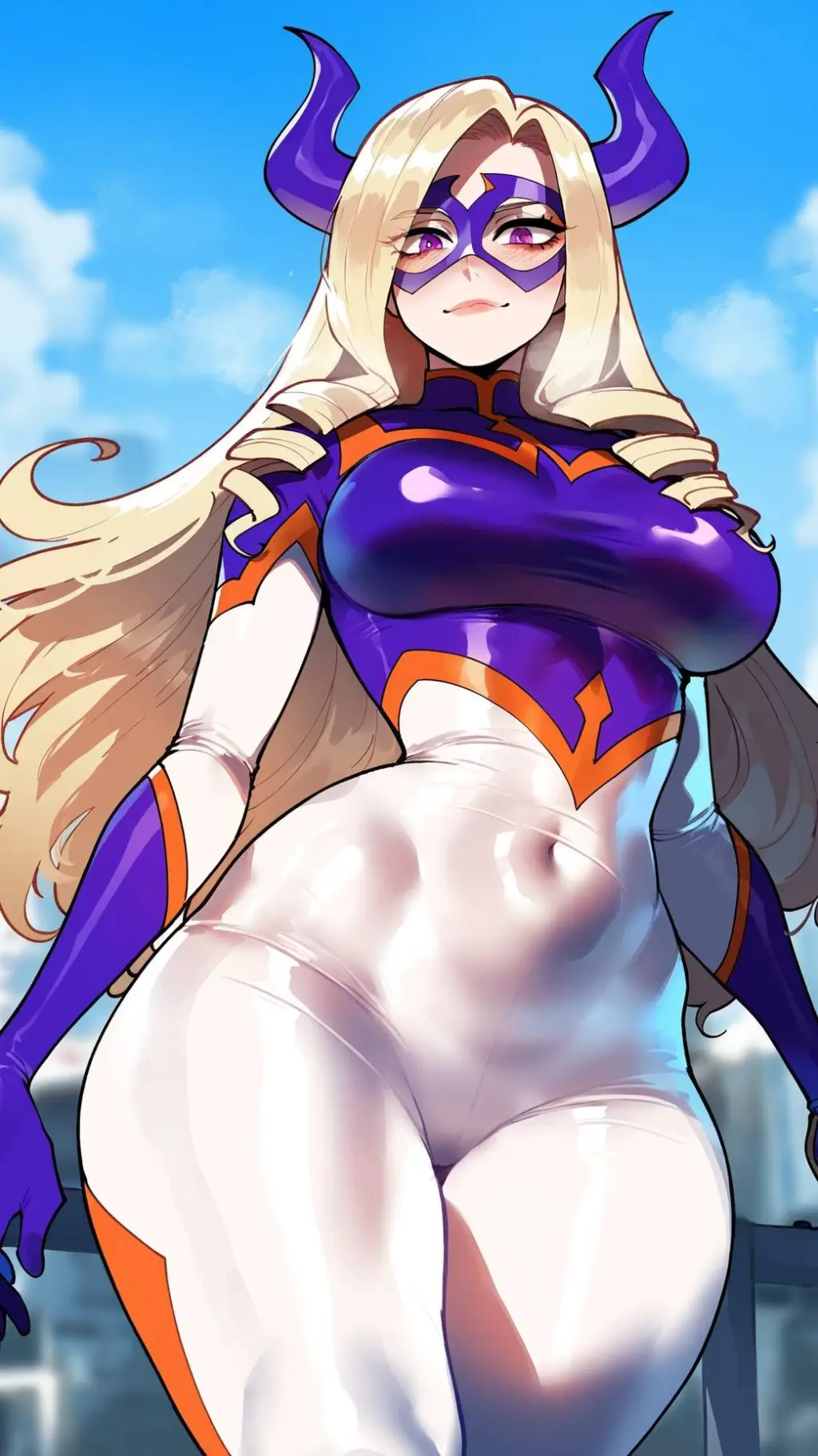 ai character: Mount lady background