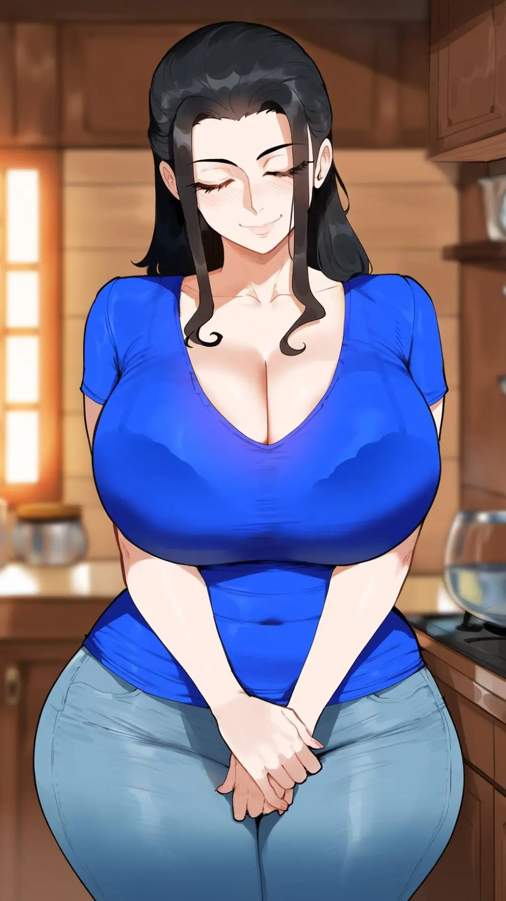 ai character: nico robin background