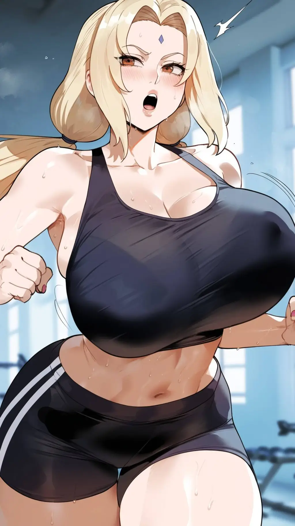 ai character: Tsunade background