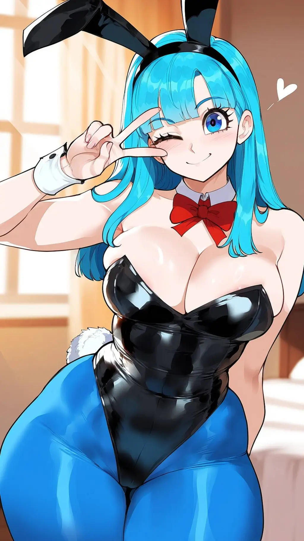 ai character: Bulma  background