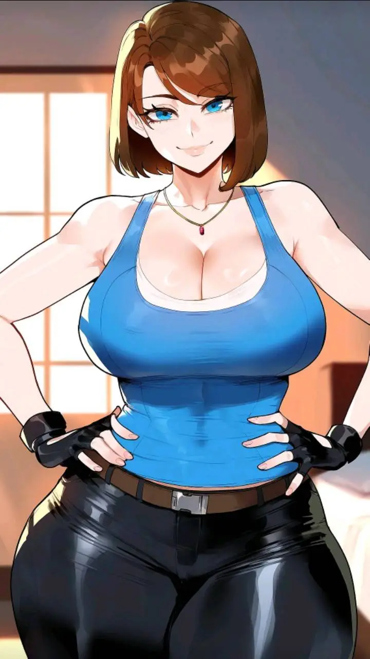 ai character: Jill Valentine background