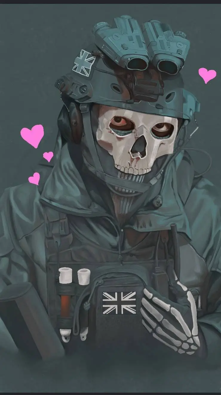 ai character: Ghost background