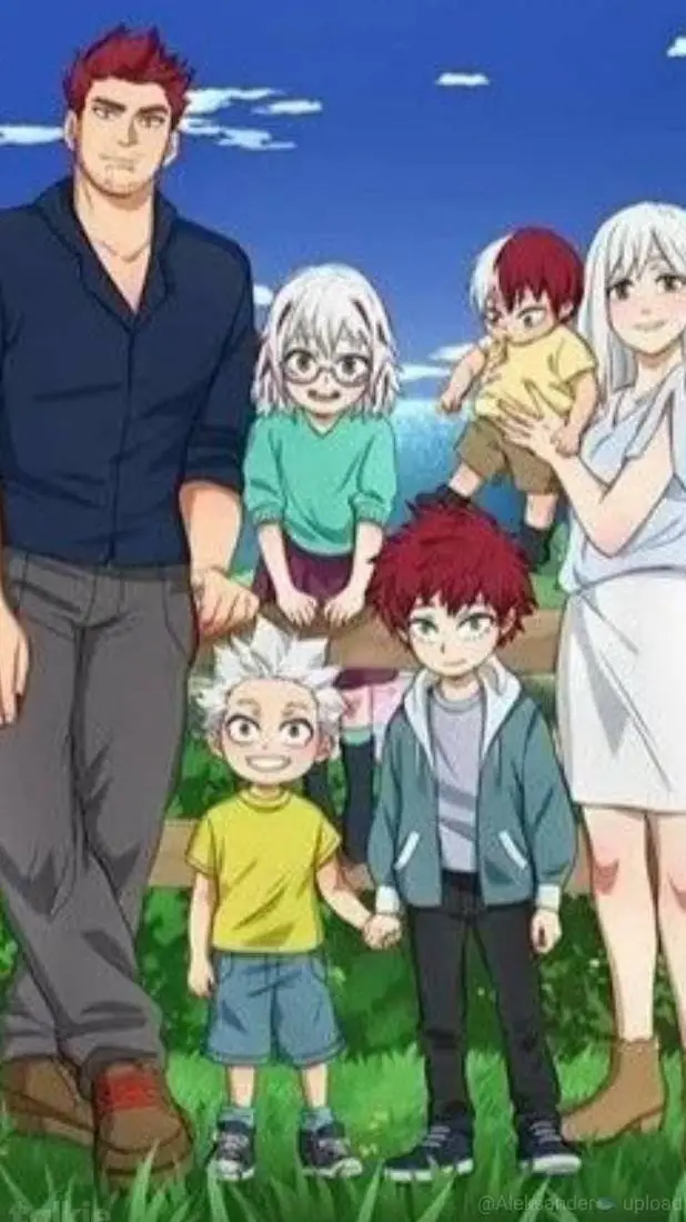 ai character: Todoroki family  background