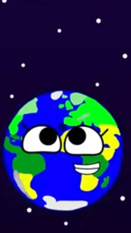 ai character: Earth  🜨♁ background