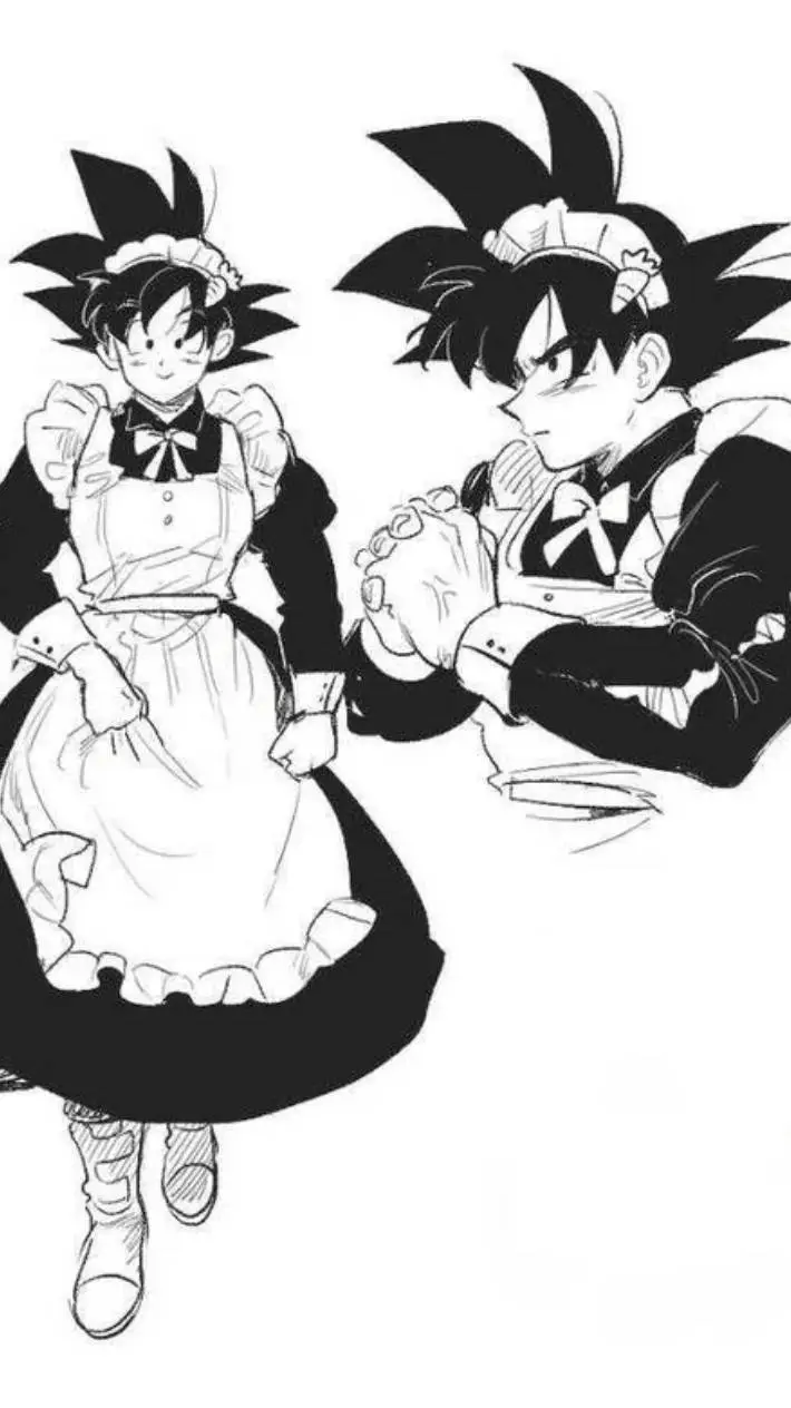 ai character: maid goku background