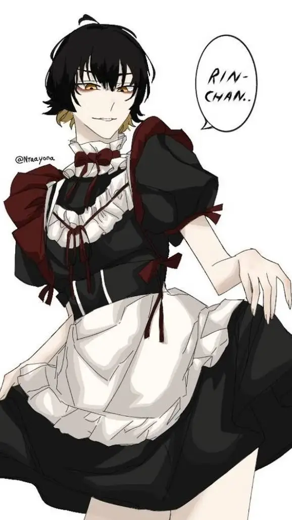 ai character: bachira maid background