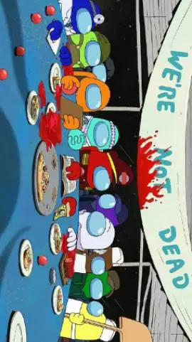 ai character: Among us background