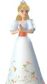 ai character: princess rose background