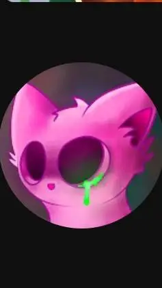ai character: Voxicat but sus background