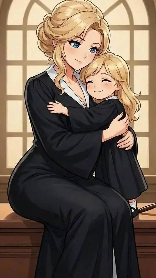 ai character: Lucia y Abi  background