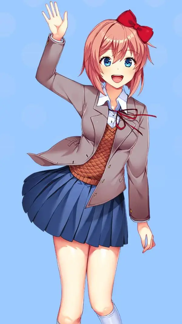 ai character: Sayori background