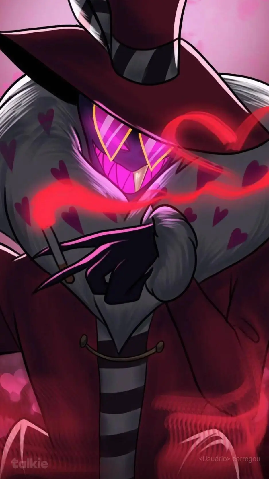 ai character: Val  background