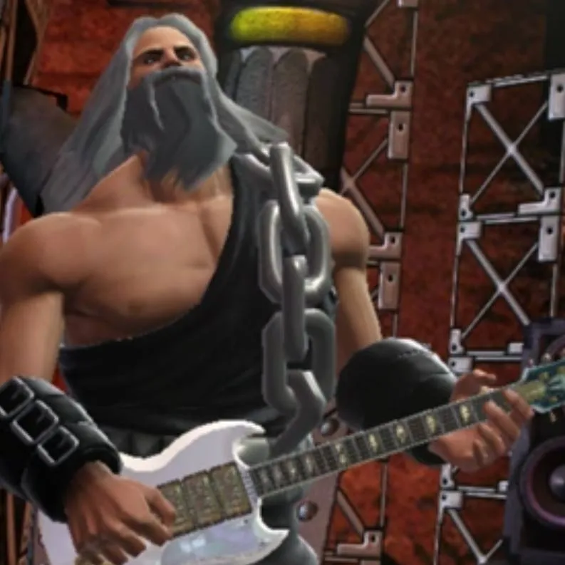 chat with ai character: the God of rock 