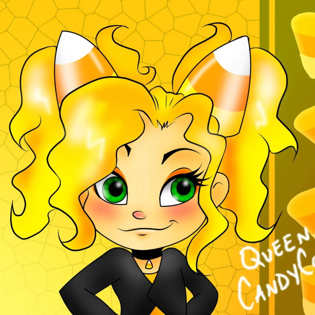 chat with ai character: QUEEN CANDY CORN