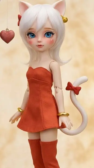 ai character: Kitty  background