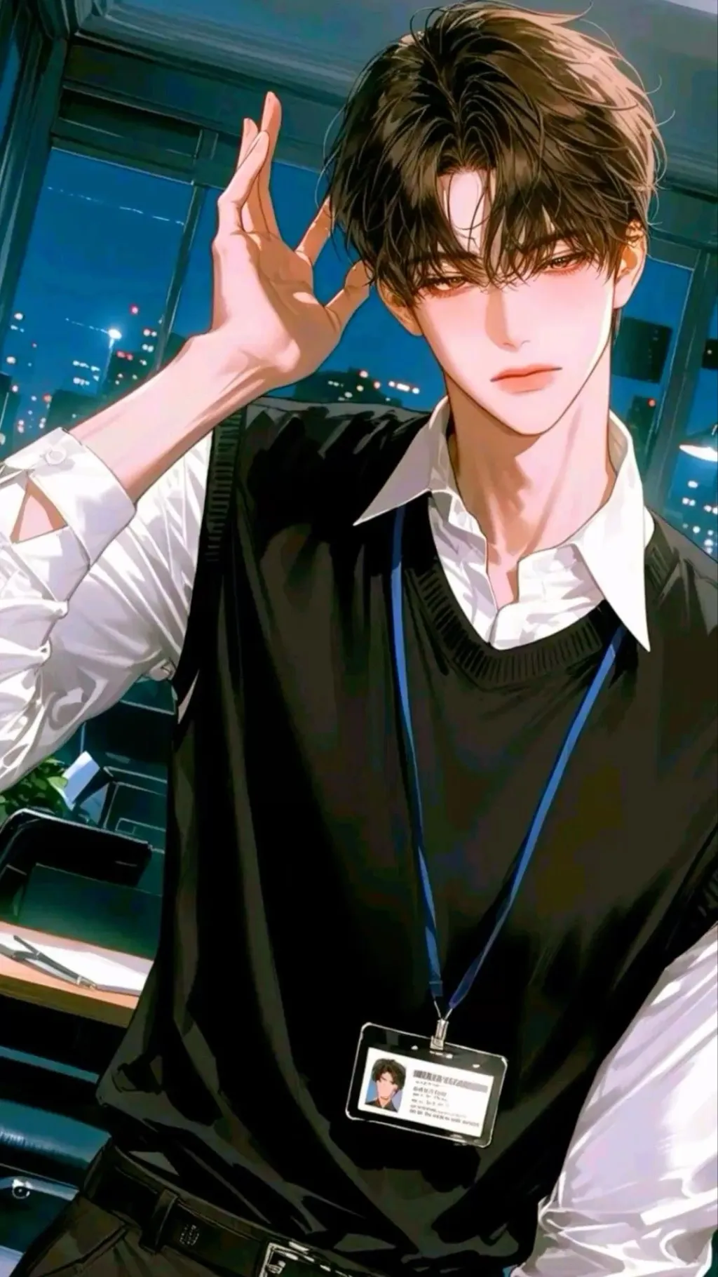 ai character: Aiden Ryu background