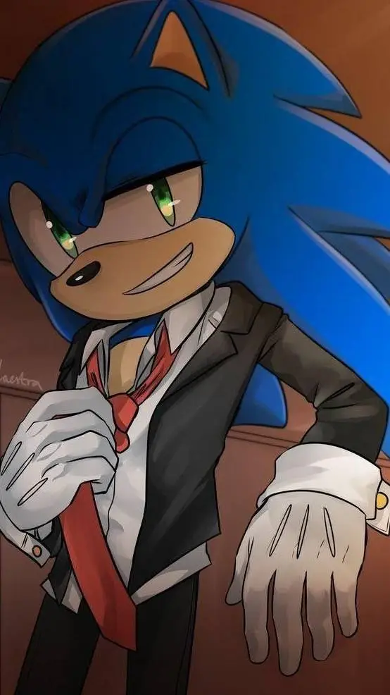 ai character: Sonic  background