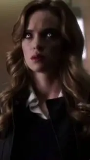 ai character: Caitlin snow  background
