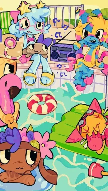 ai character: Gardenview background