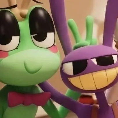 chat with ai character: ~🎪🐸Ribbit & Jax🎪🐰~