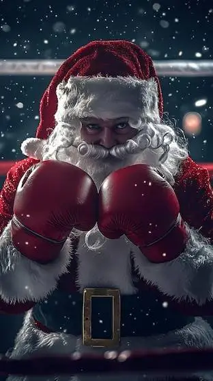 ai character: santa background