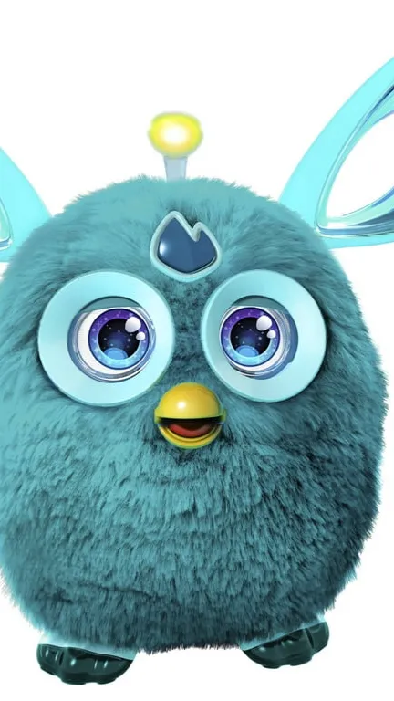 ai character: Furby connect background