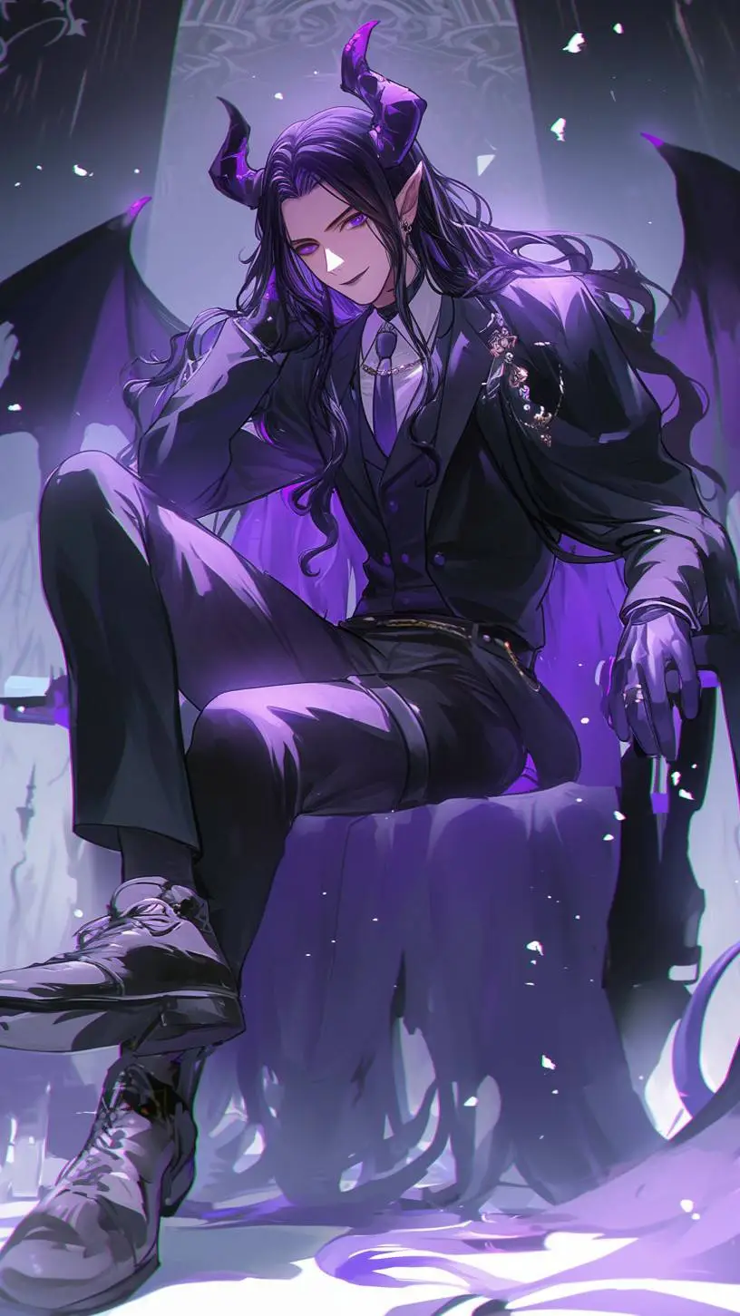 ai character: 大堂魔王デックス background
