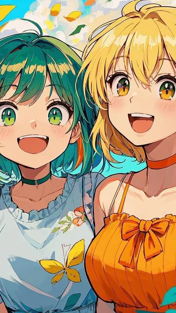 ai character: zia and lila background