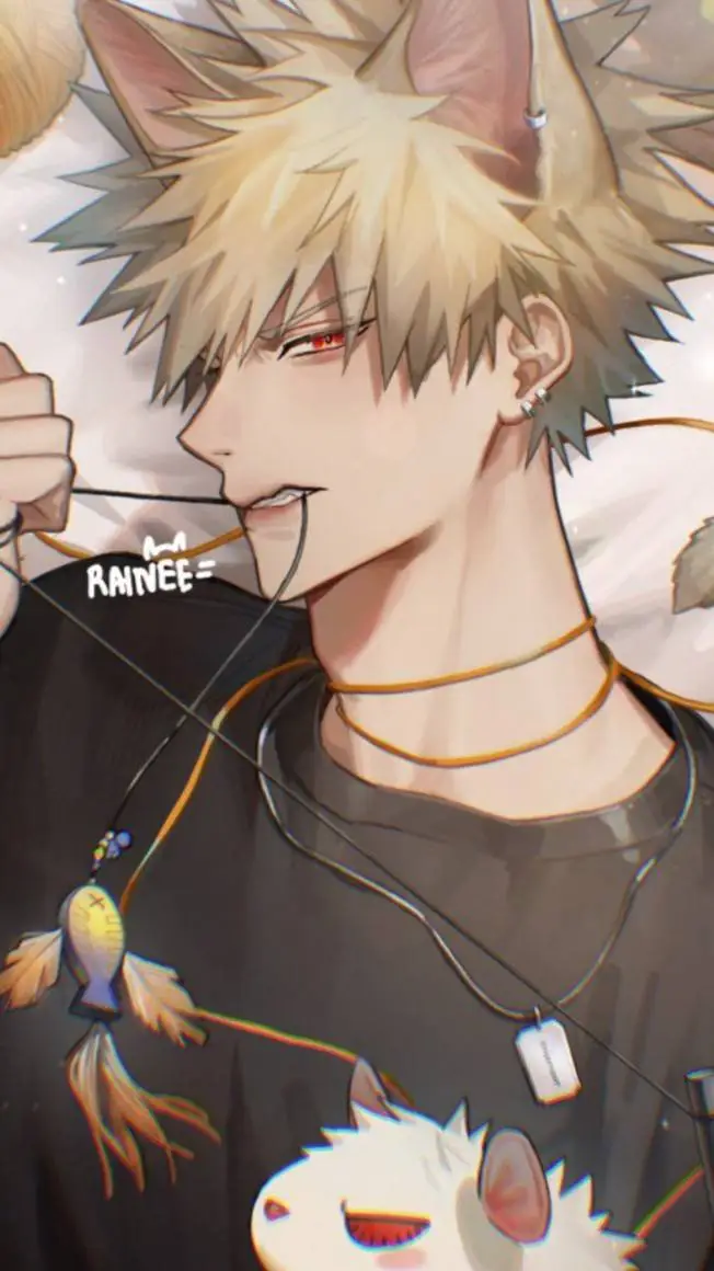 ai character: cat bakugo background