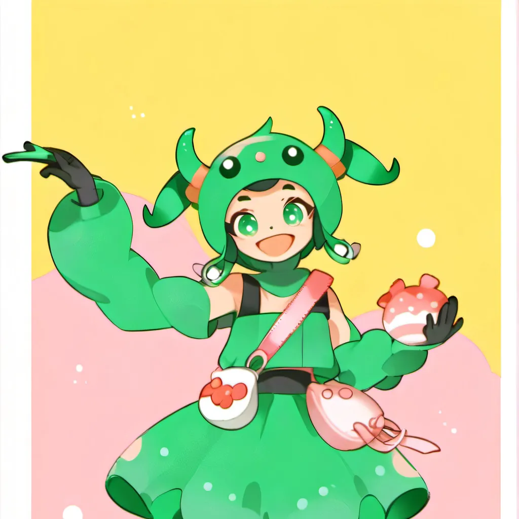chat with ai character: Ogerpon💚💅🏻✨