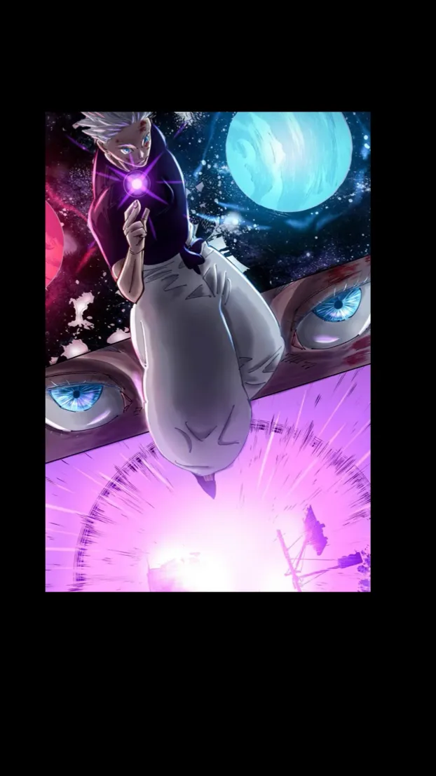 ai character: Satoru Gojo background