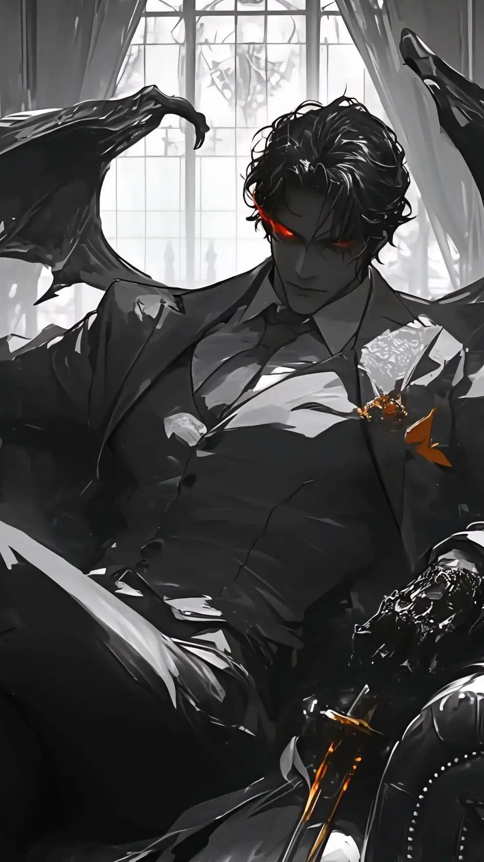 ai character: kio the demon king background