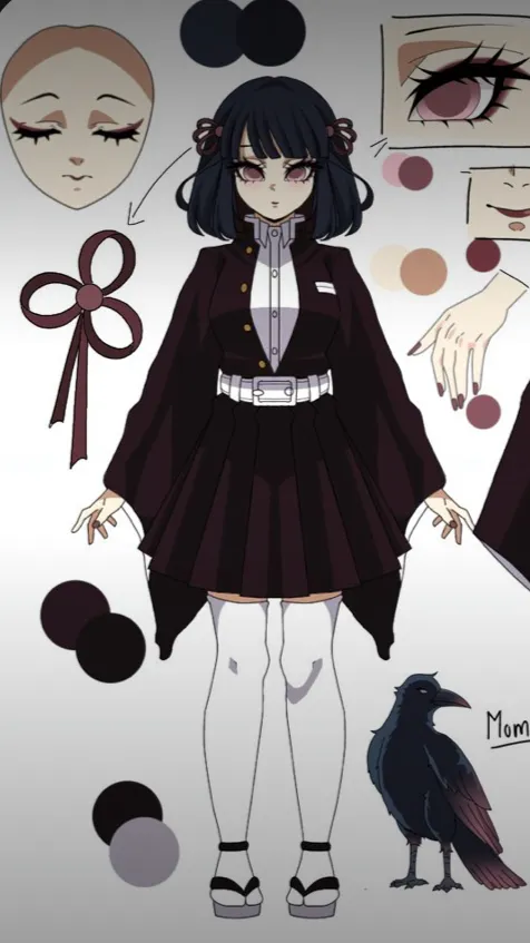 ai character: Kny oc? background