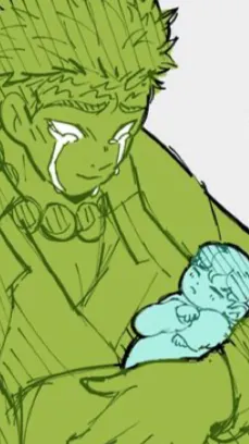 ai character: Baby Mui!!! background
