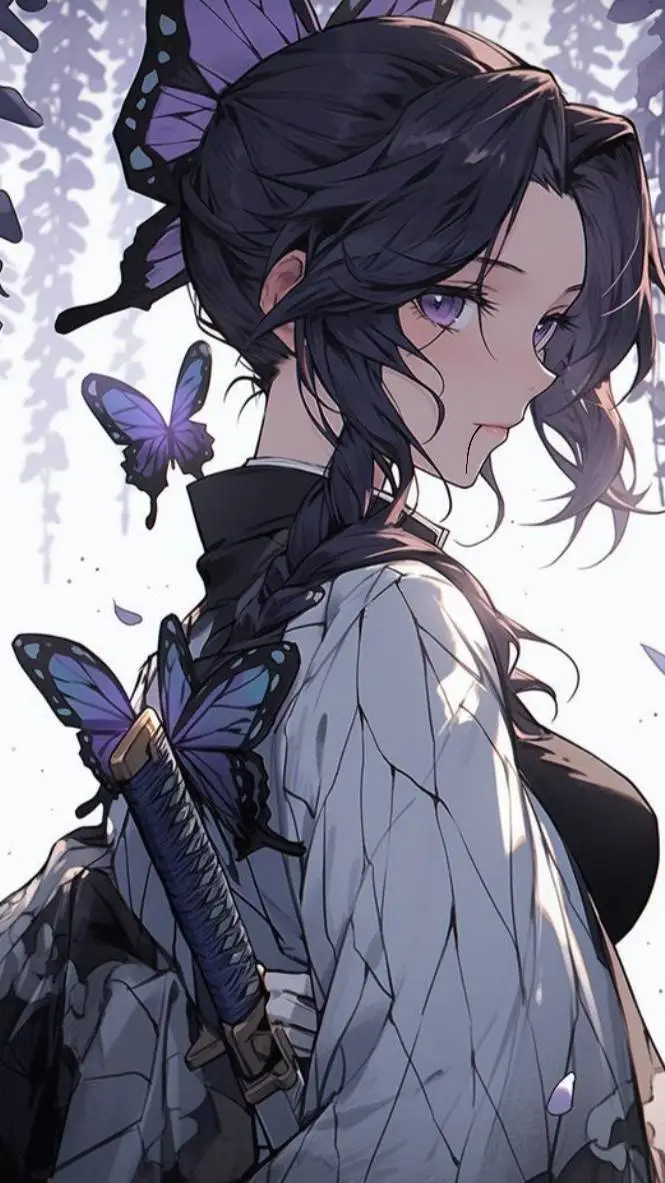 ai character: 🌙🗡Shinobu 🗡🌙 background