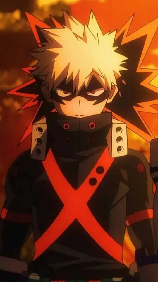 ai character: Katsuki Bakugo  background