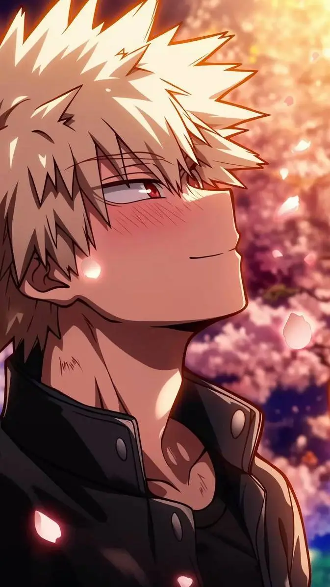 ai character: Katsuki Bakugo  background