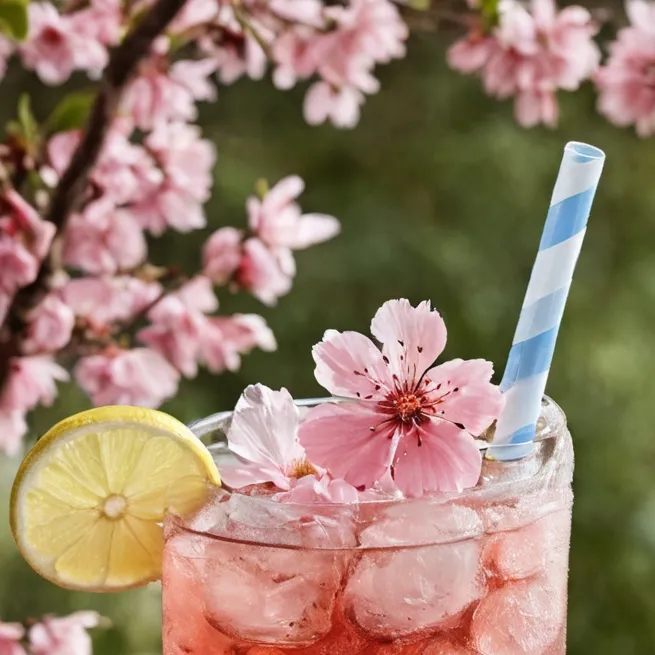 chat with ai character: Cherry blossom ice