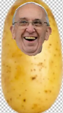 ai character: pope background