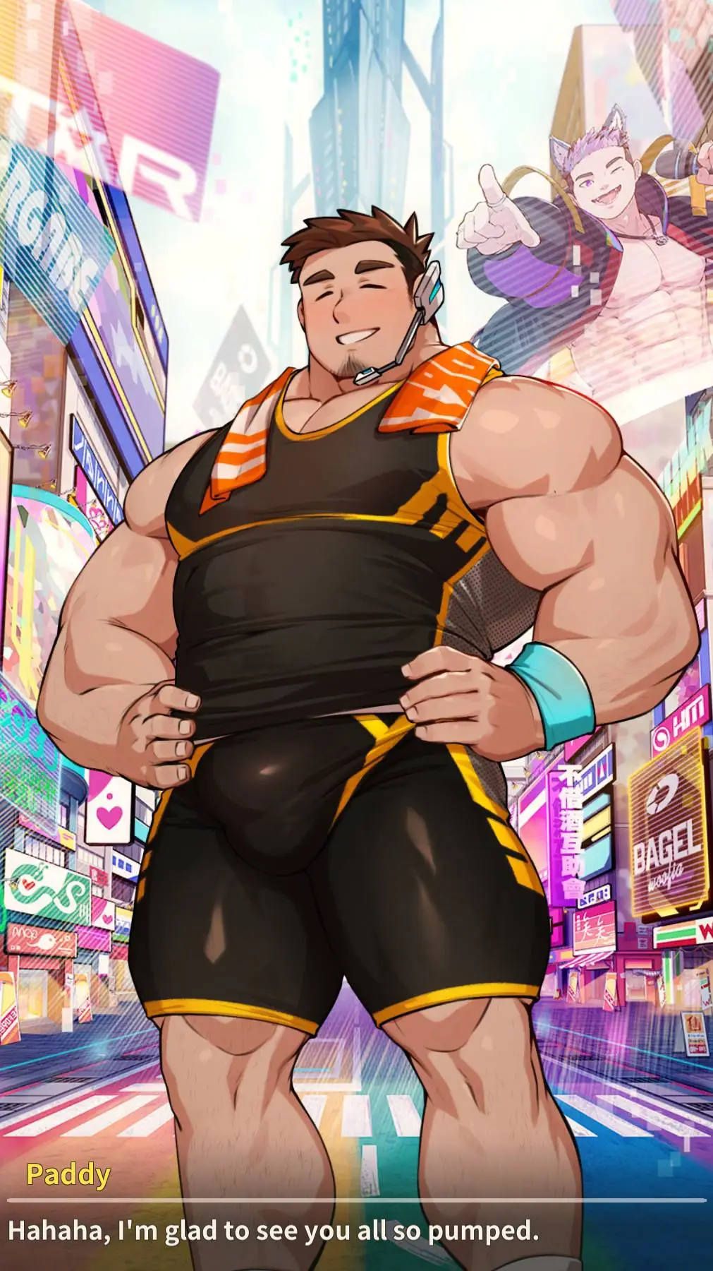 ai character: Paddy background